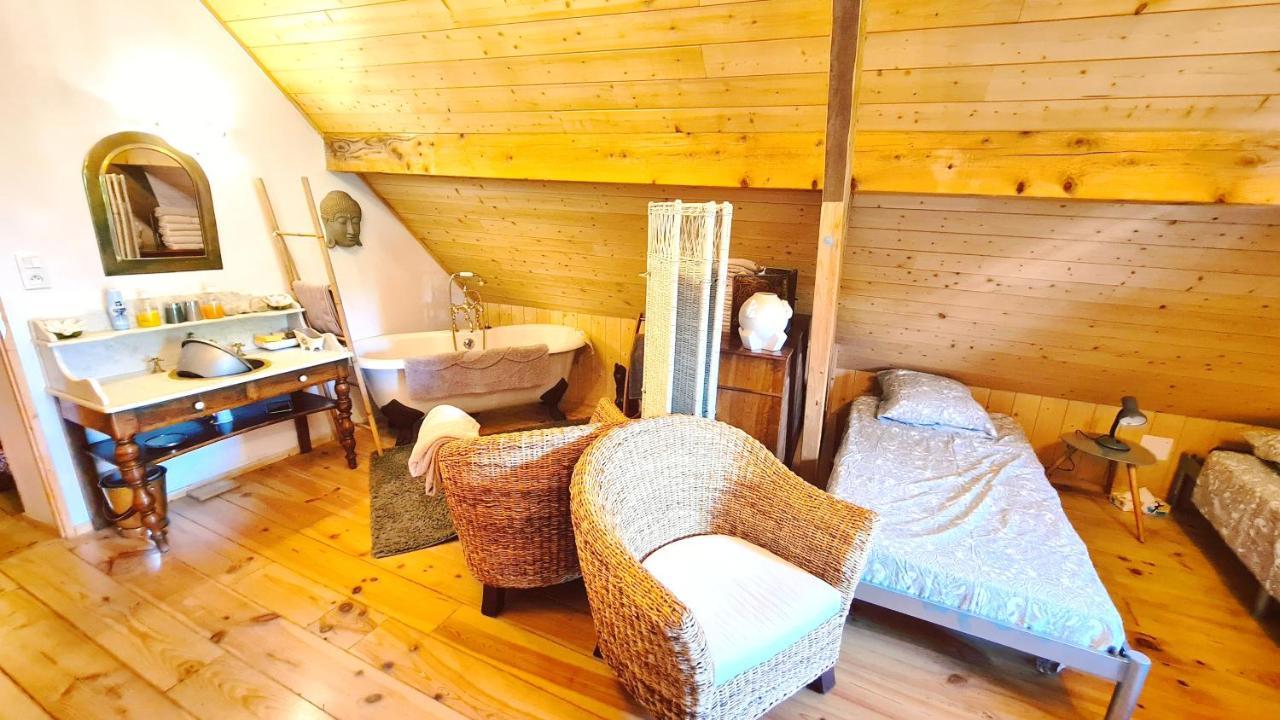 Bed and Breakfast Le Doux Nid Chanaz Exterior foto