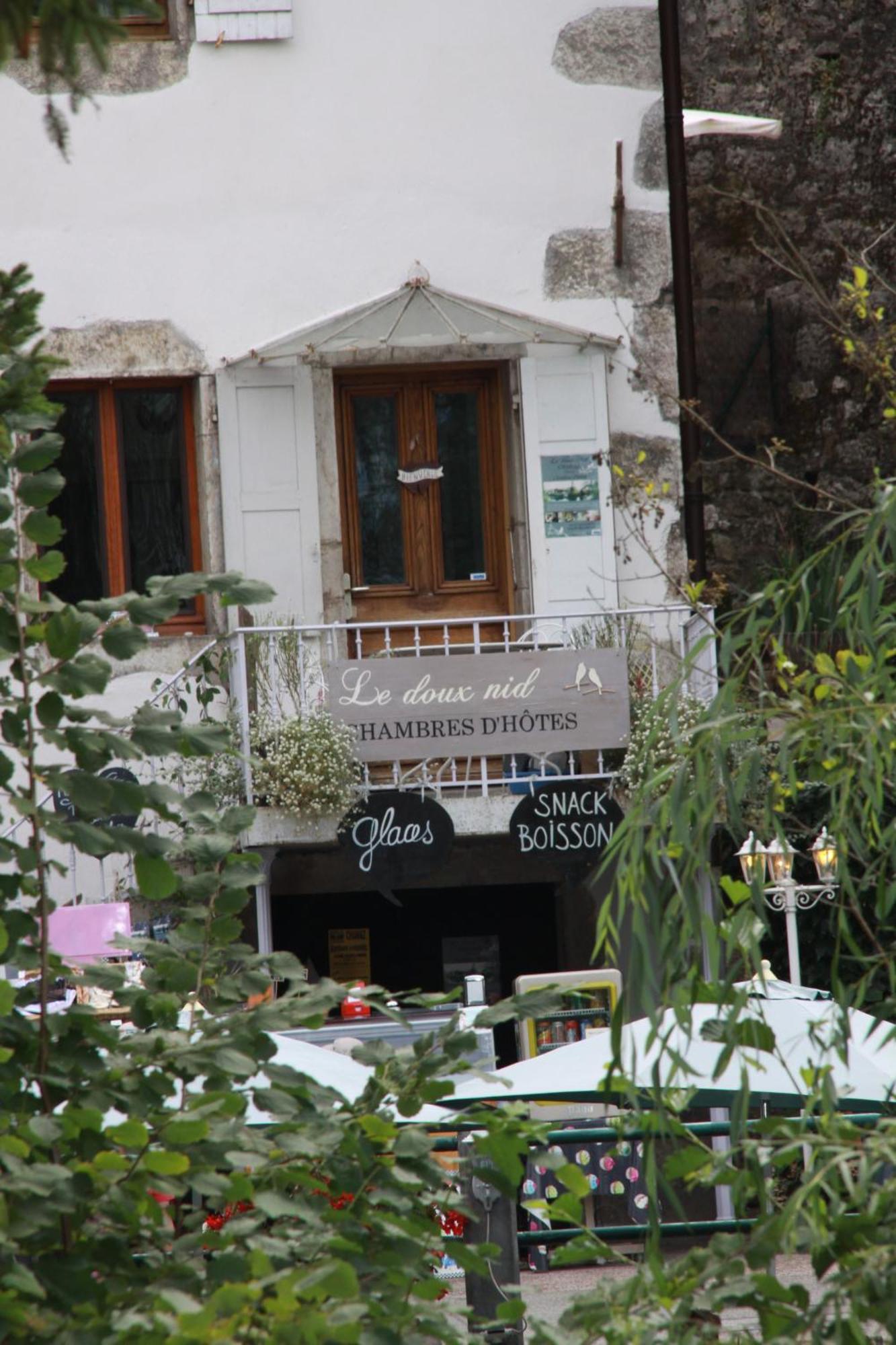 Bed and Breakfast Le Doux Nid Chanaz Exterior foto